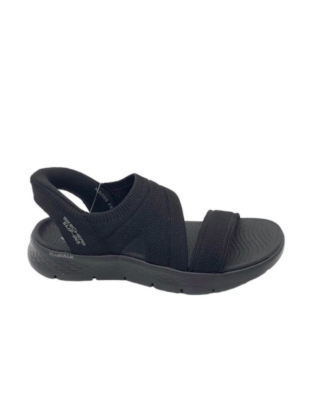 Skechers Slip-ins GO walk Flex Washable Sandals Black Sz 7 - Enticing